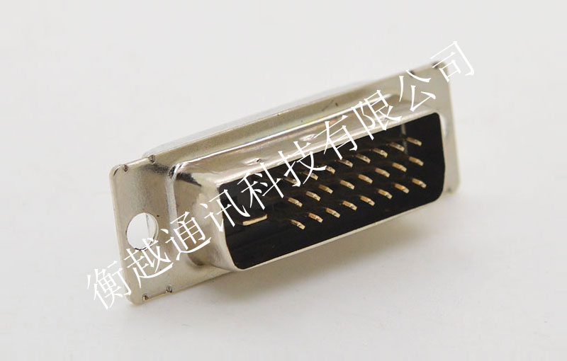 DVI 24+1M焊線(xiàn)式配一體式護套款成品